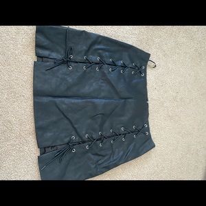 Forever 21 lace-up skirt